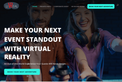WordPress Website Development for a Virtual Reality Provider