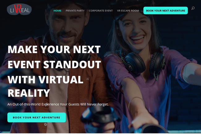 WordPress Website Development for a Virtual Reality Provider