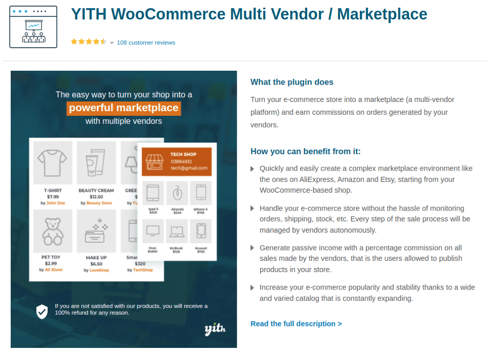 YITH WooCommerce Multivendor Marketplace