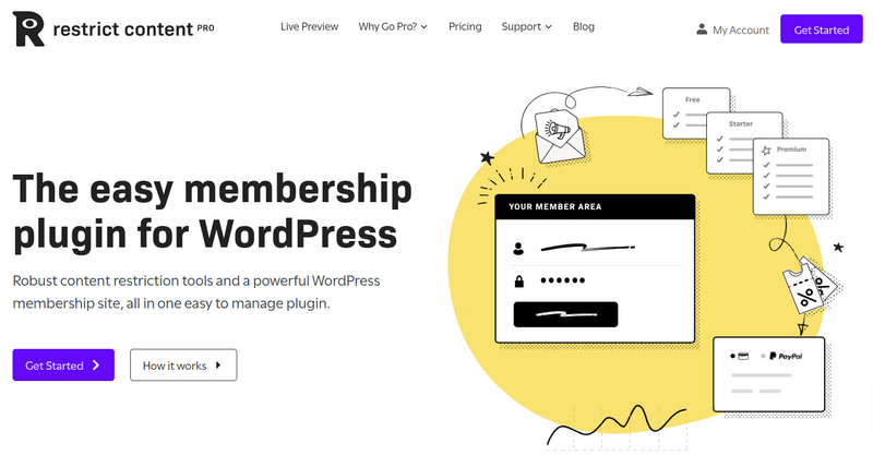 Restrict Content Pro