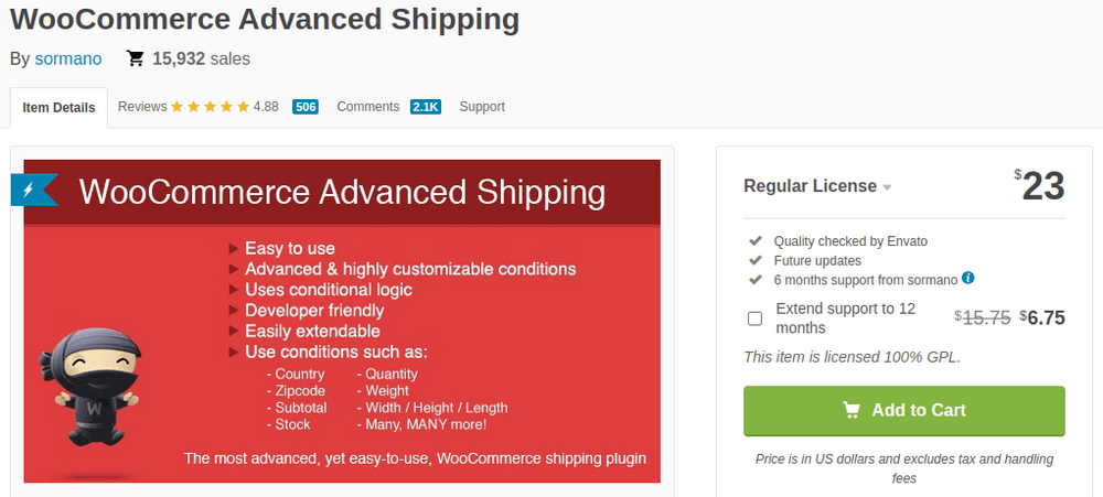 WooCommerce Advanced Shipping