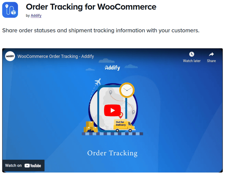 Orders Tracking for WooCommerce
